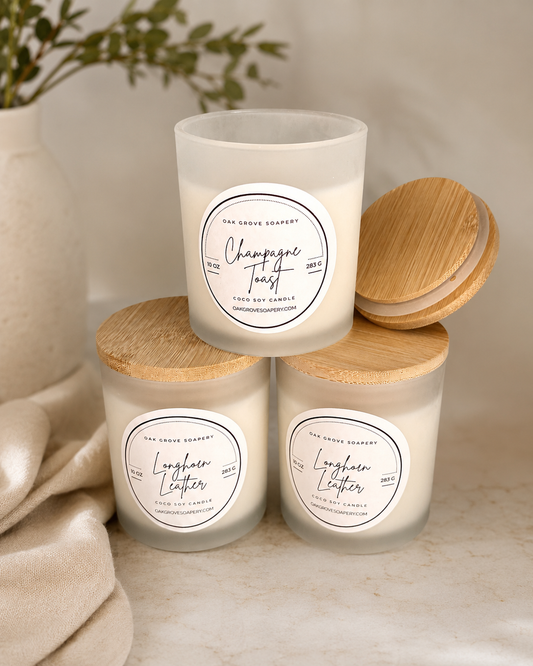Coconut Soy Wax Candle 10 oz